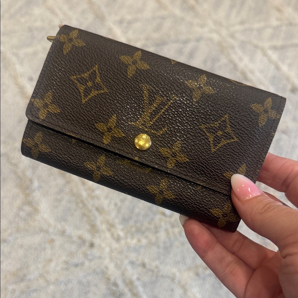 LV Brown Monogram Wallet